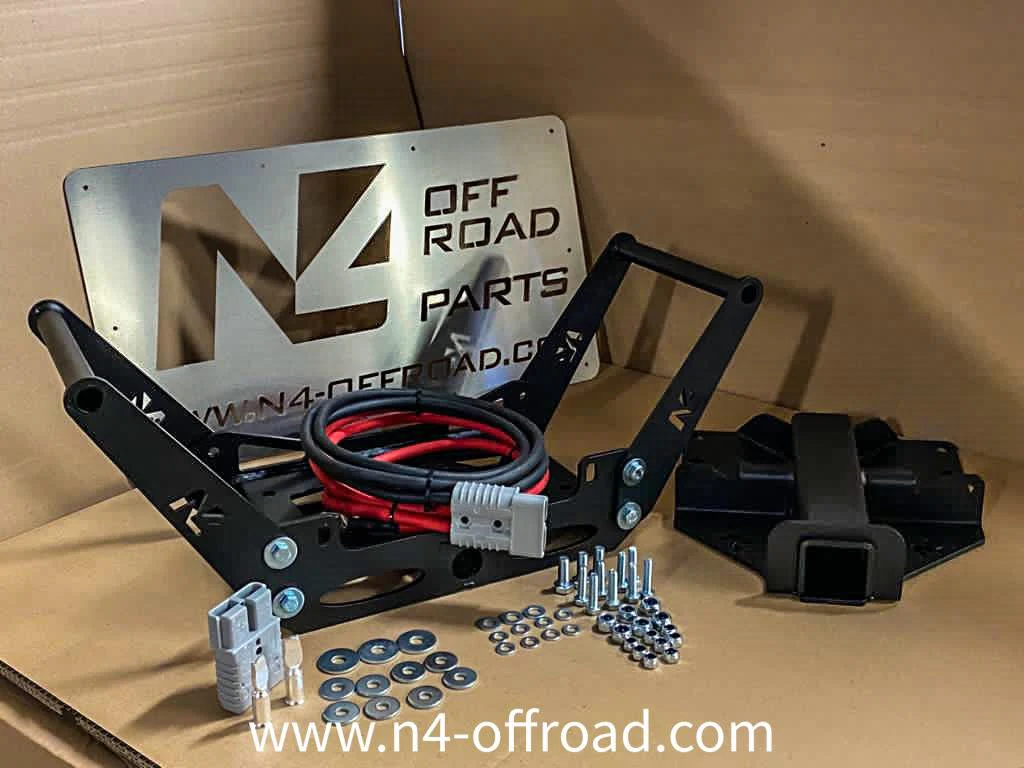 Adaptateur carré US 2" spécifique aux platines de treuil N4-Offroad - Image 4