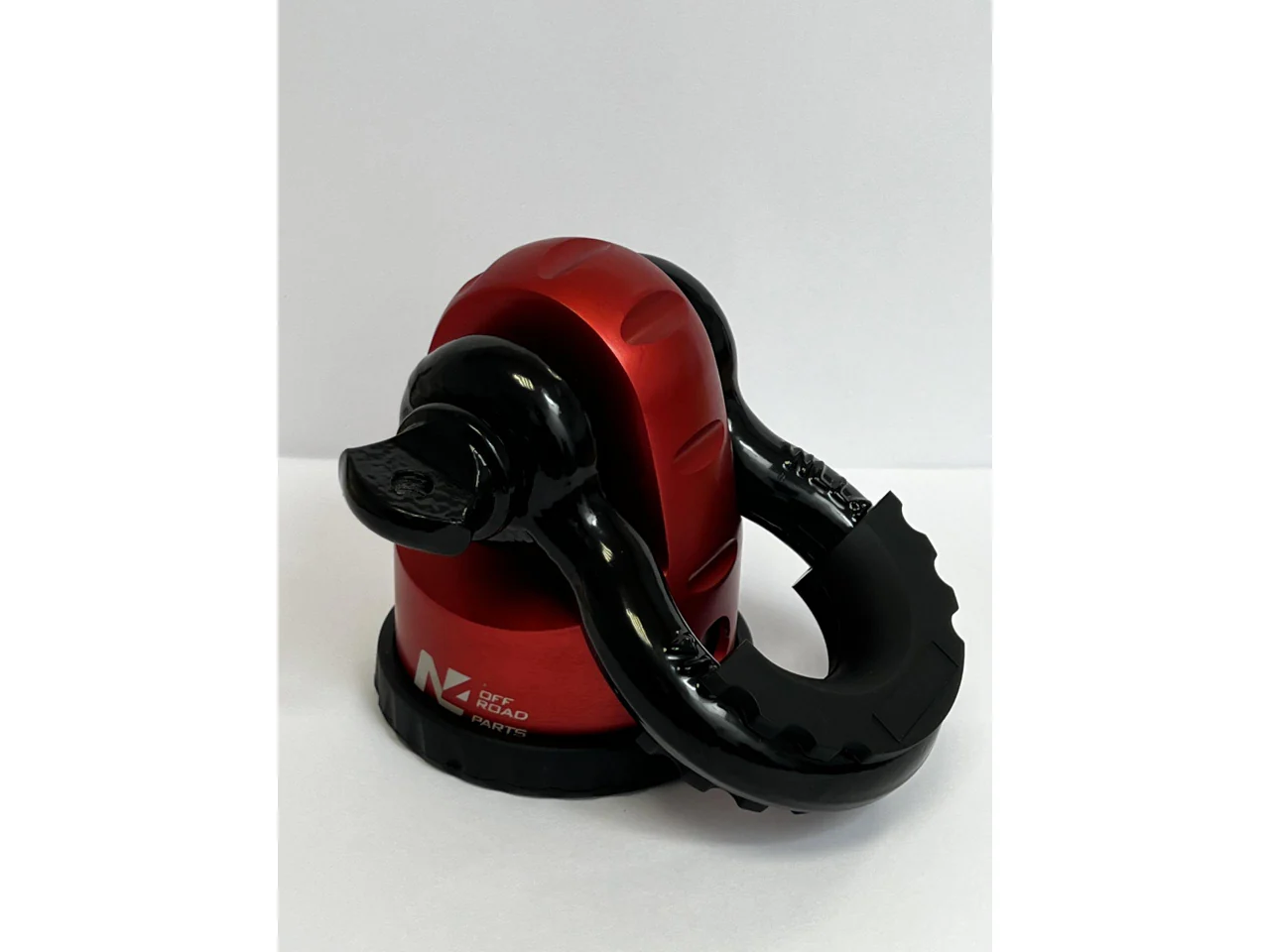 Arrêt de corde 8T en aluminium anodisé rouge pour fixation manille N4-Offroad - Image 5