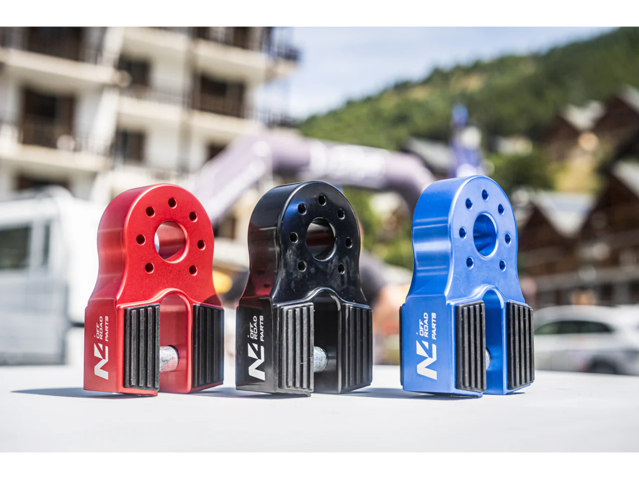 Arrêt de corde 10T alu noir pour manille rigide N4-Offroad - Image 16
