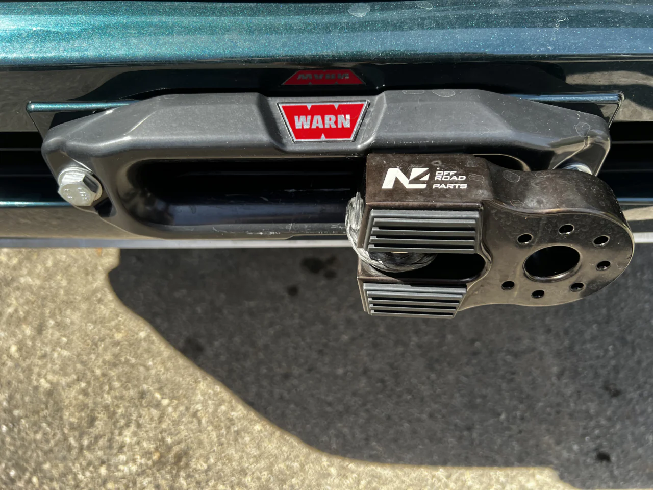 Arrêt de corde 10T alu noir pour manille rigide N4-Offroad - Image 4