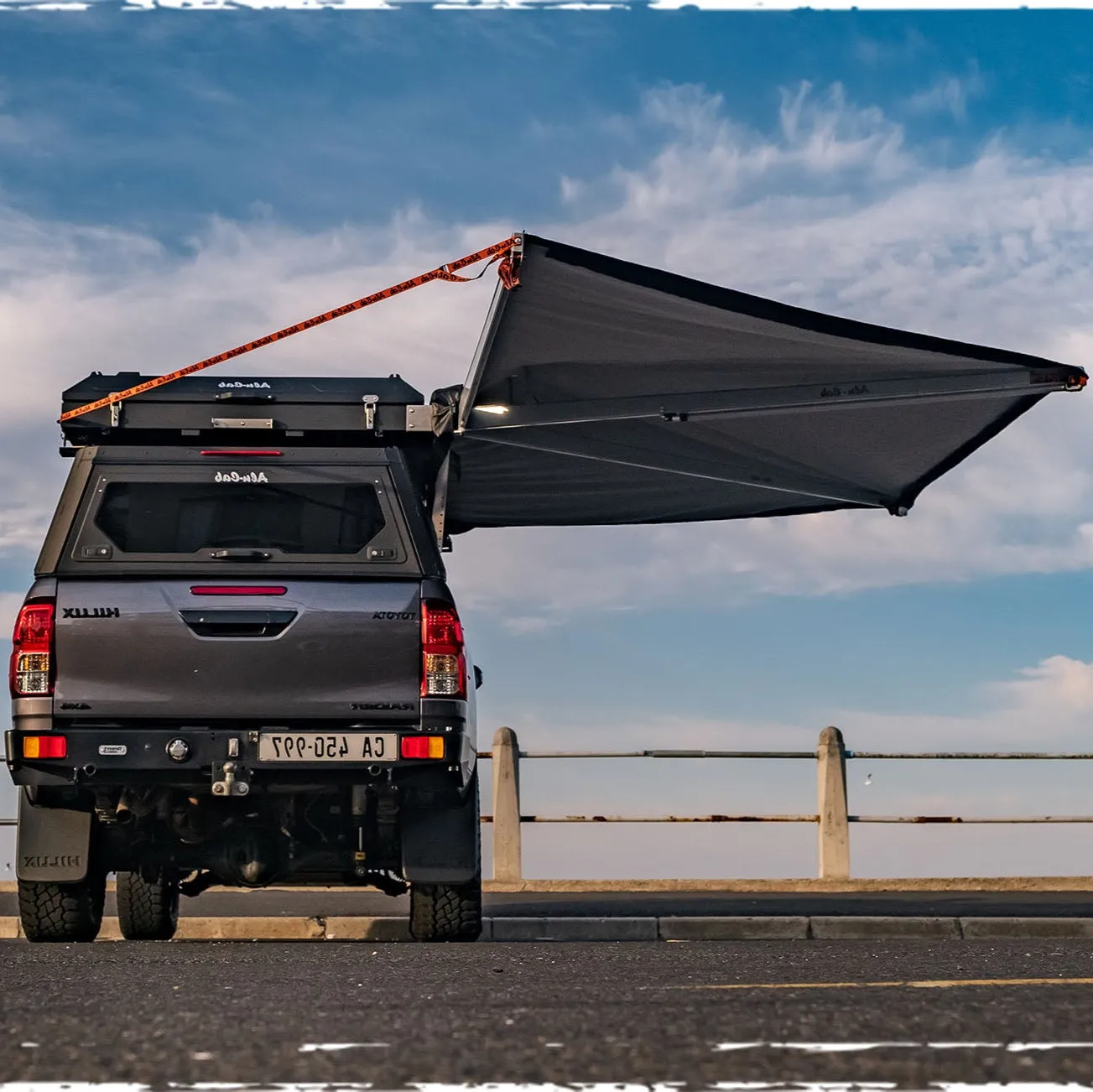 Auvent 180° 2.6m Autoportant Alu-Cab - Image 12