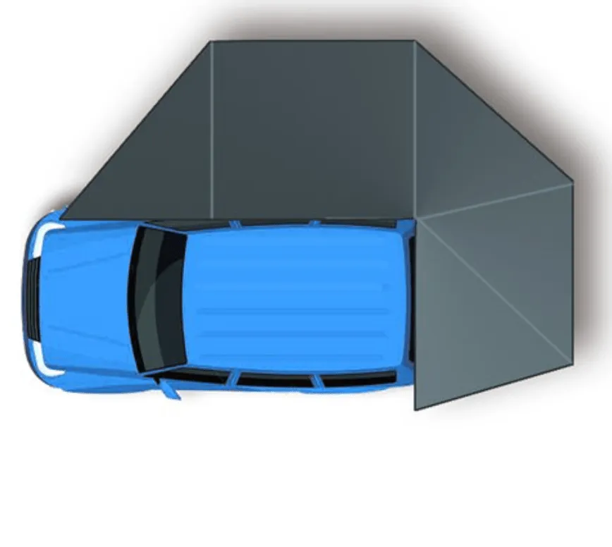 Auvent 270° XL Autoportant Overland | BULLFACE 470 Droite - Image 16