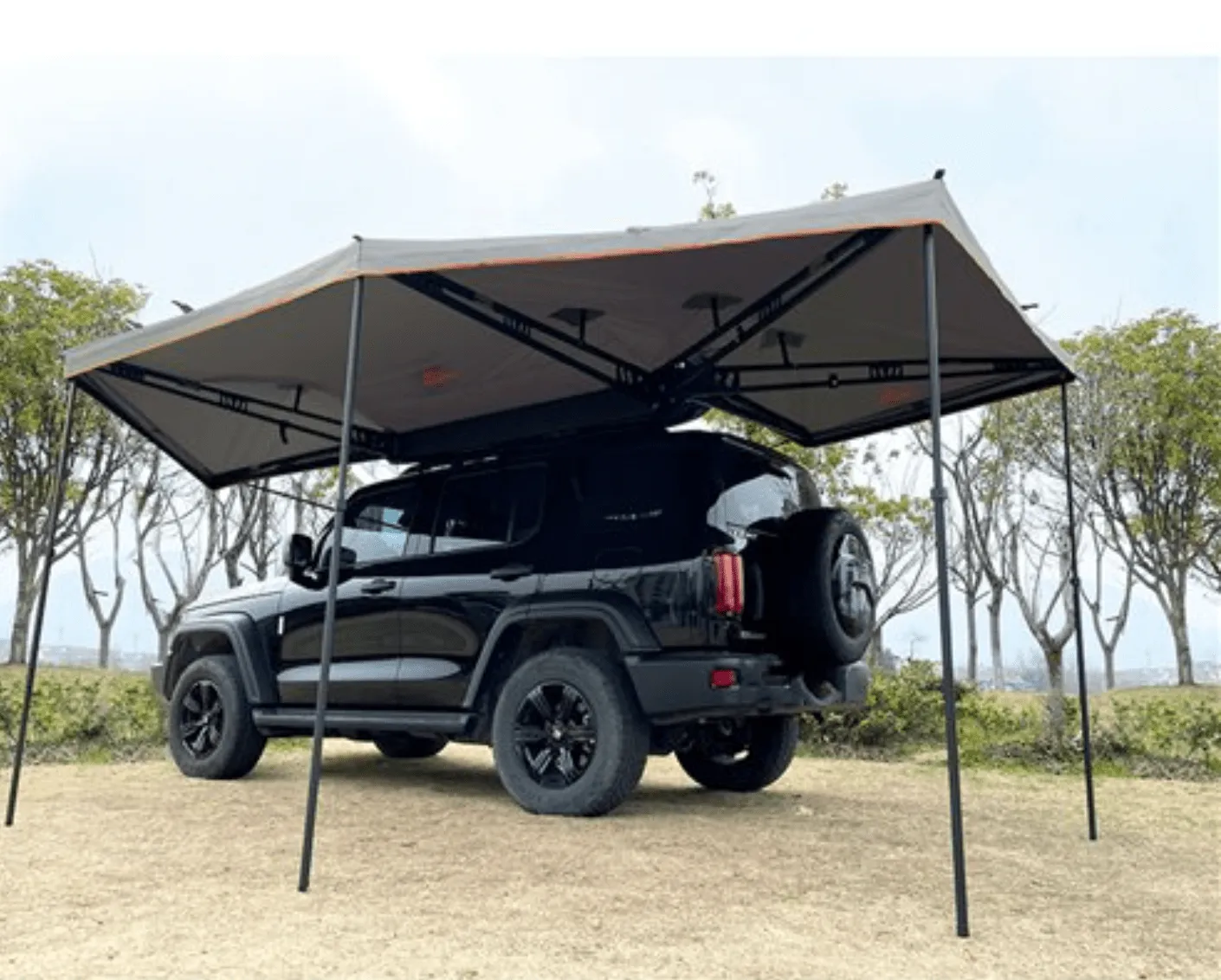 Auvent 270° XL Autoportant Overland | BULLFACE 470 Gauche - Image 11
