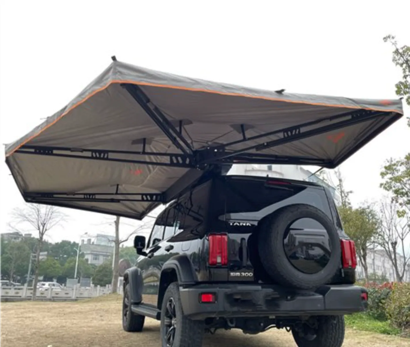Auvent 270° XL Autoportant Overland | BULLFACE 470 Gauche - Image 4