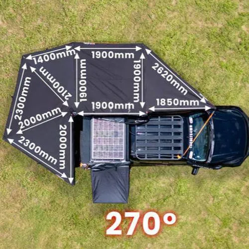 Auvent 270° XL Autoportant - YA'MATE EFS - Auvent Circulaire - Image 4