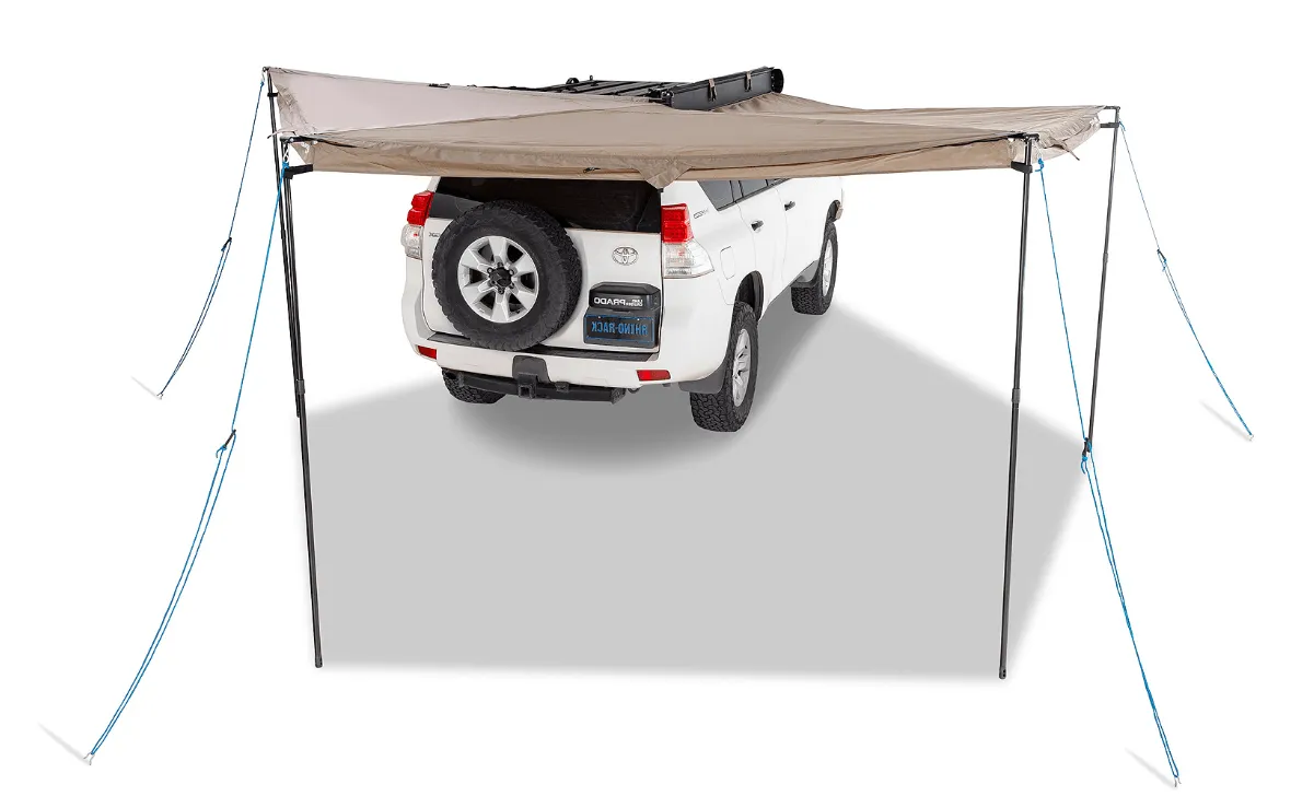 Auvent circulaire 270° Batwing 2.5m (Côté Droite) - avec fixations STOW IT - RHINO-RACK - Image 2