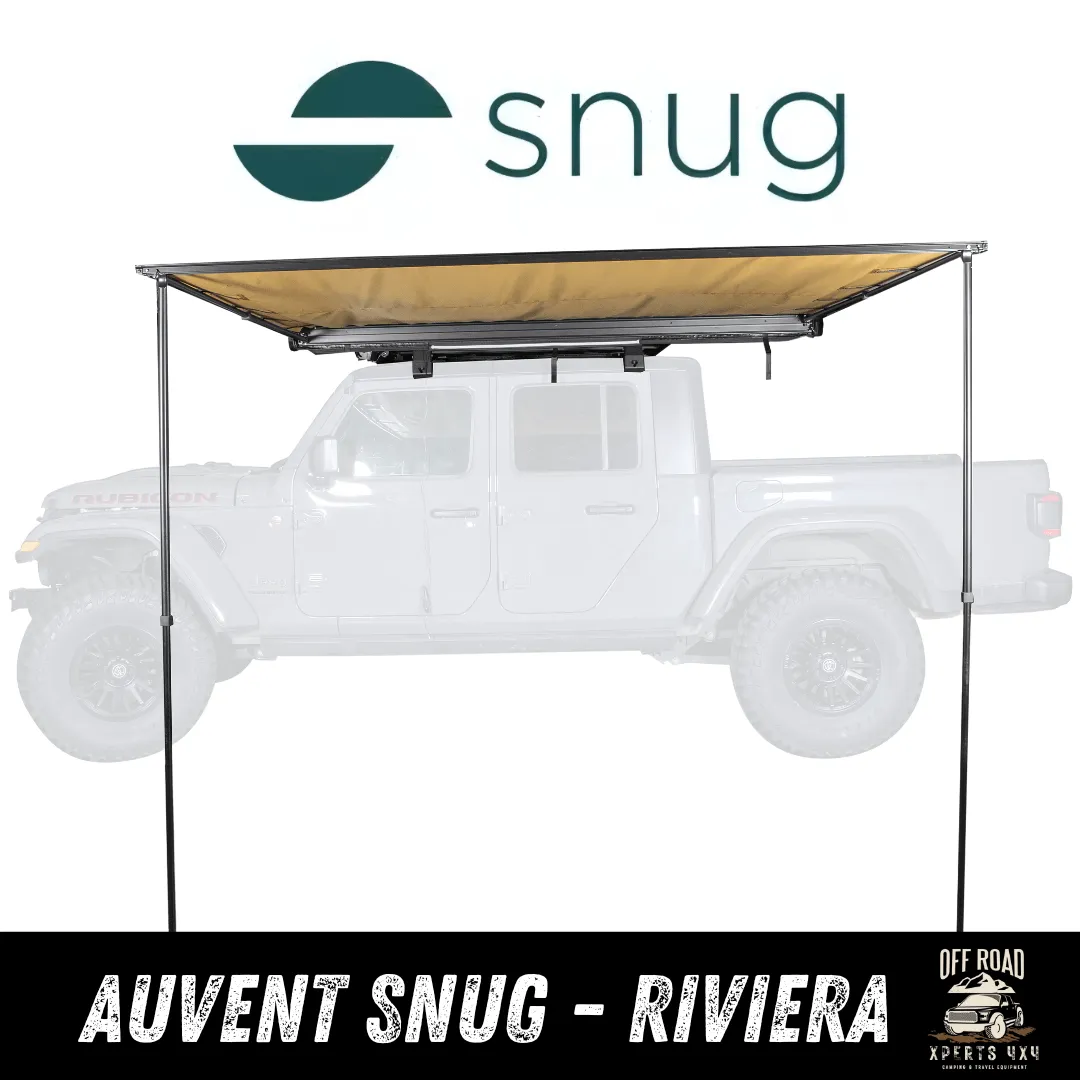 Auvent Latéral Riviera SNUG - Protection Idéale pour 4x4 & VAN