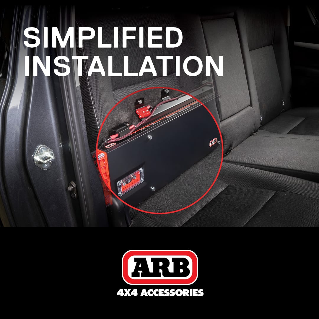 Batterie ARB Slimline 100Ah LiFePO4 avec chargeur DC-DC 40A - Image 7
