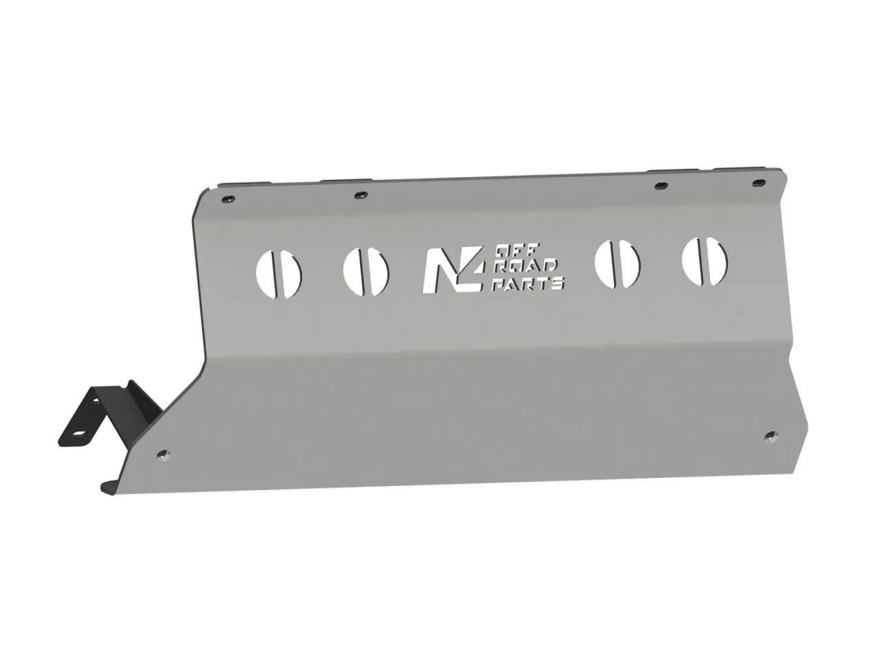 Blindage Arrière Silencieux 6mm Aluminium Jeep Wrangler JL | N4 Offroad - Image 6