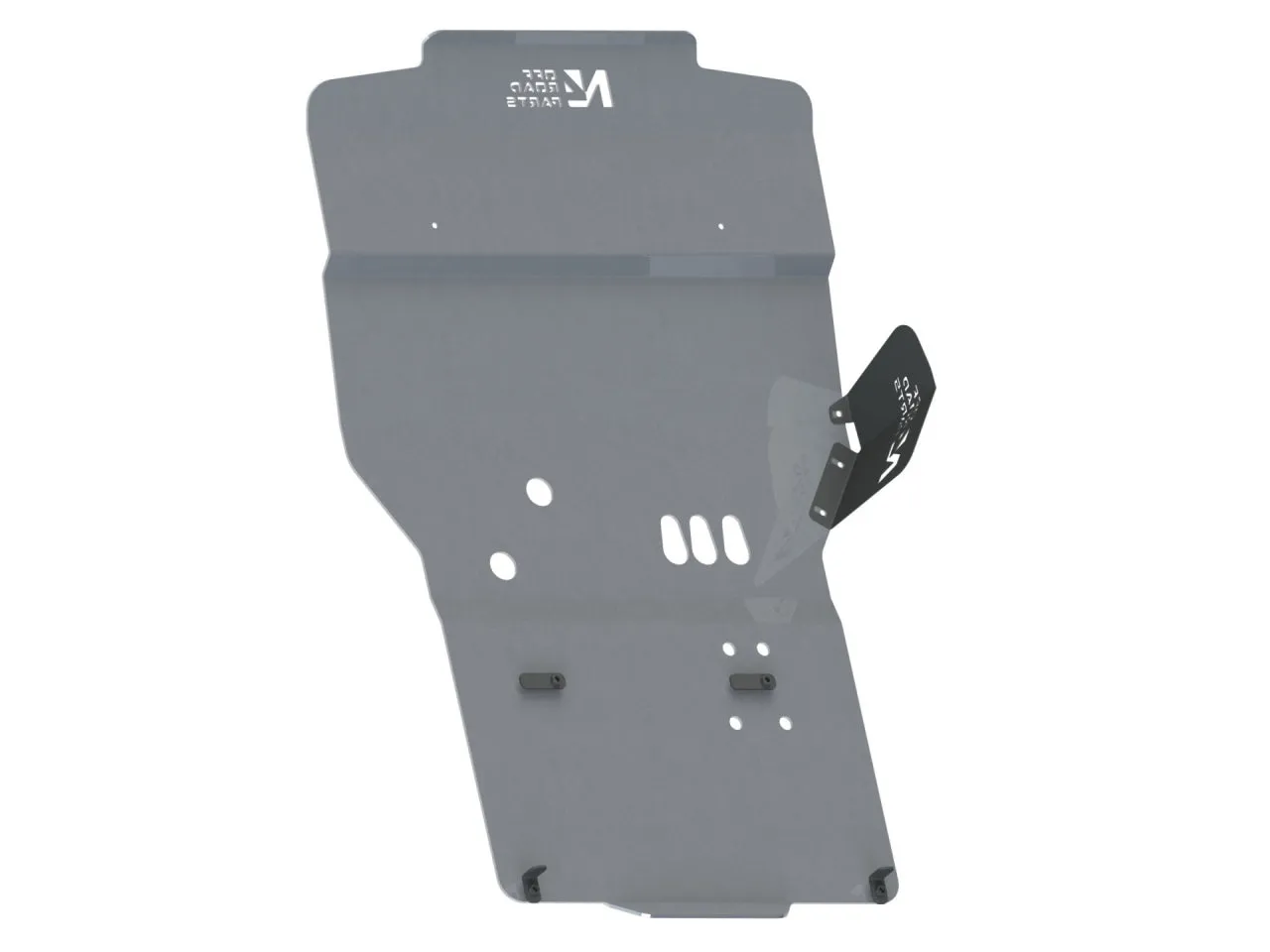 Blindage Avant 6mm Aluminium N4 Offroad VW Transporter T6 - Image 3