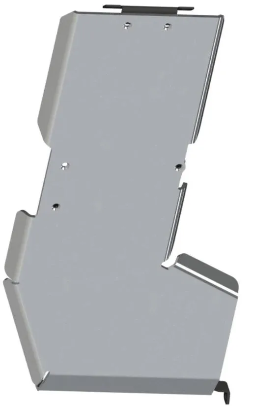 Blindage boite de vitesse et transfert N4 - Aluminium 8mm - Mitsubishi L200 2015-PRESENT - Image 2