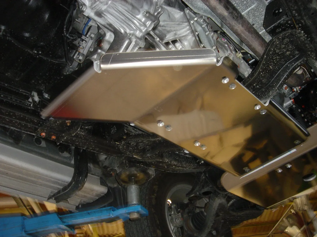 Blindage Boite de Vitesse & Transfert N4 - Aluminium 8mm - Mitsubishi L200 2005-15