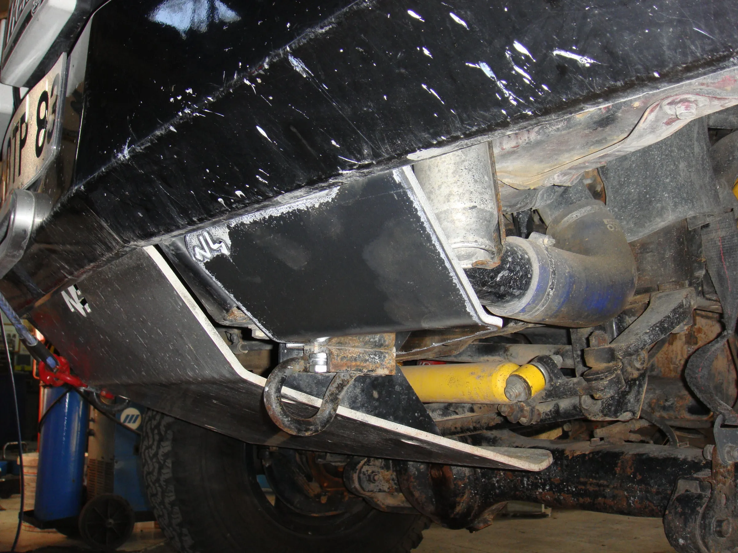 Blindage Bonbonne Clim Land Cruiser 80 - Alu N4 Offroad - Image 2