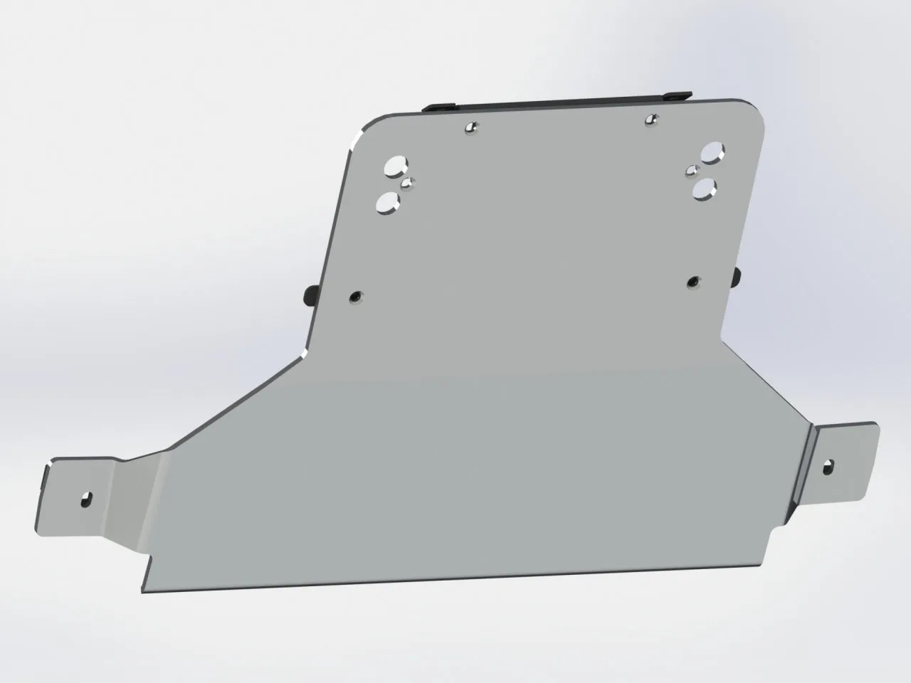 Blindage BV et Transfert N4 - Aluminium 8mm - VW Amarok 2011-2022