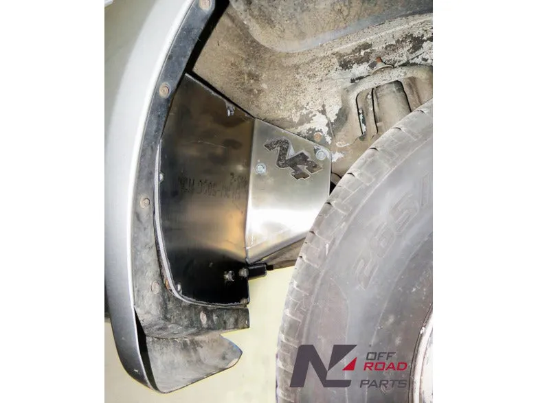 Blindage Climatisation Alu N4 Offroad 8mm Pajero 2000+
