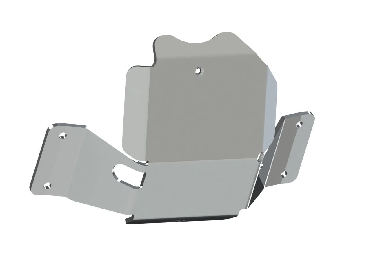 Blindage Nez de Pont Arrière 8mm Aluminium - Nissan Navara D23 - Image 2