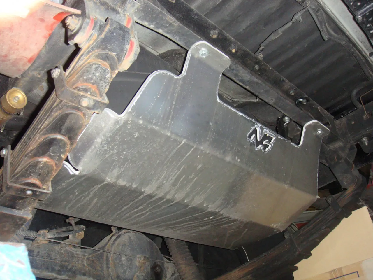 Blindage Réservoir Supplémentaire Toyota Land Cruiser 78/79 | Aluminium 6mm - N4 Offroad