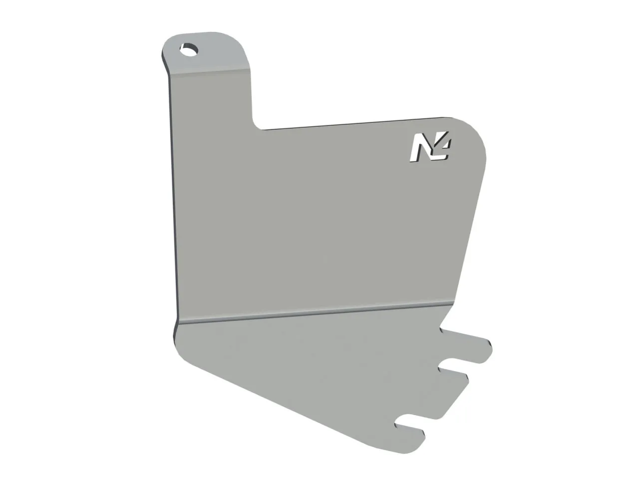 Blindage tubulures Intercooler N4 - Aluminium 5mm - Toyota HDJ80 - Image 3