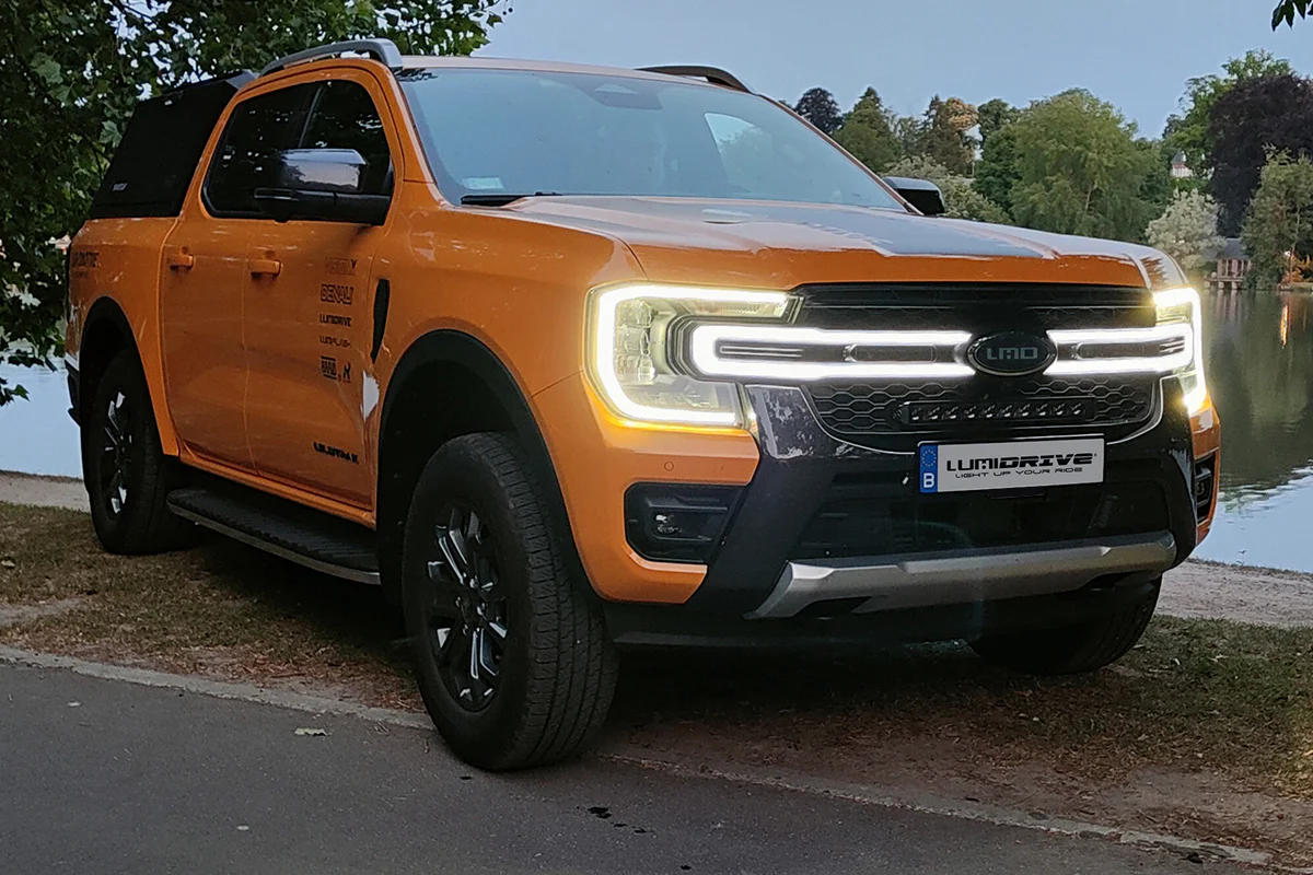 Calandre Shadowline Ranger Lumidrive Feux LED