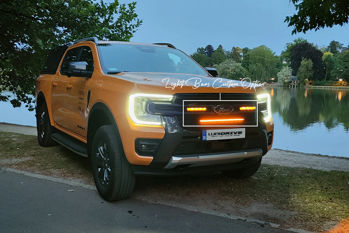 Calandre Shadowline Ranger Lumidrive Feux LED - Image 3