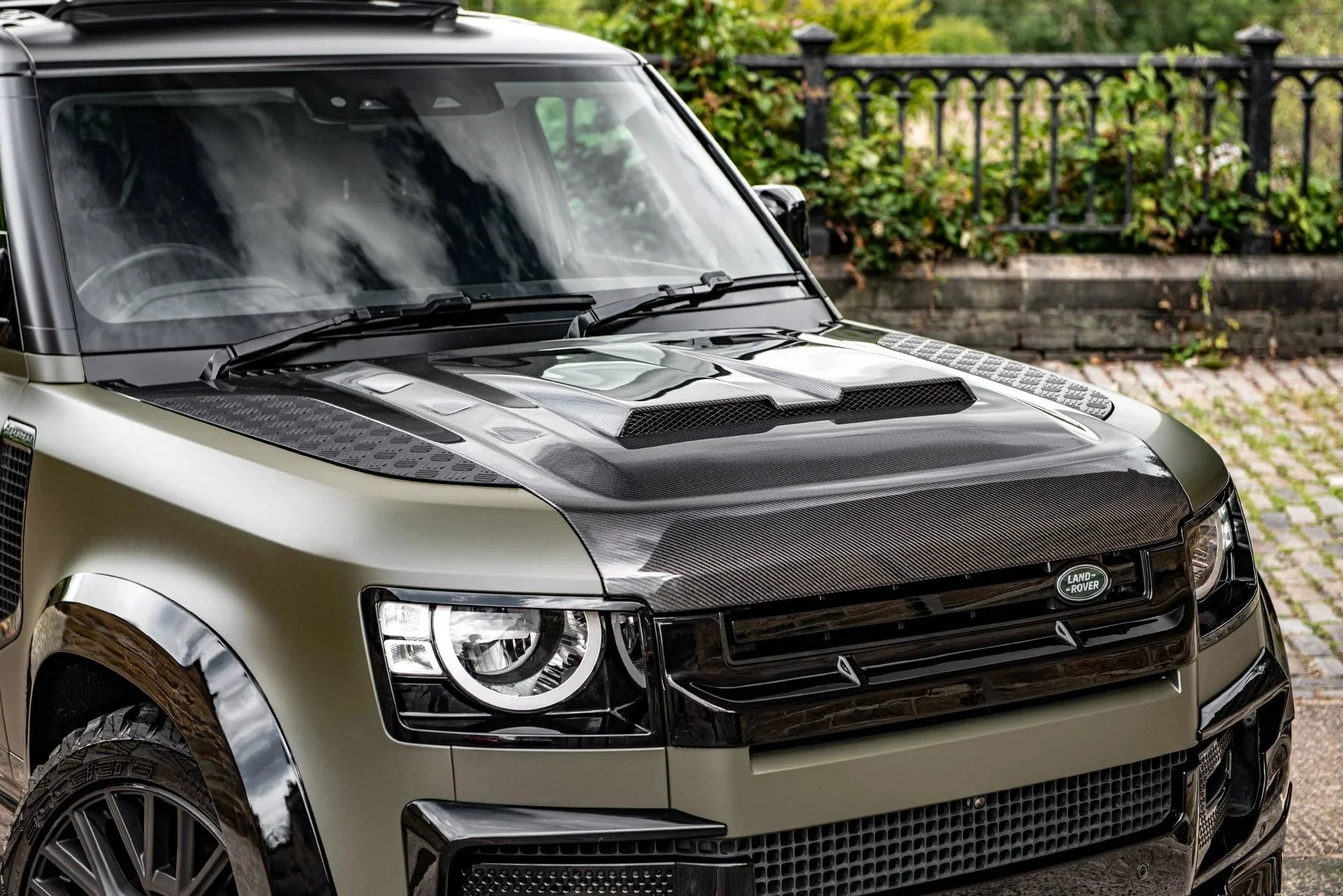 Capot Carbone Ventrilé KAHN Luxe - Defender 90/110/130 (2020+) - Image 18