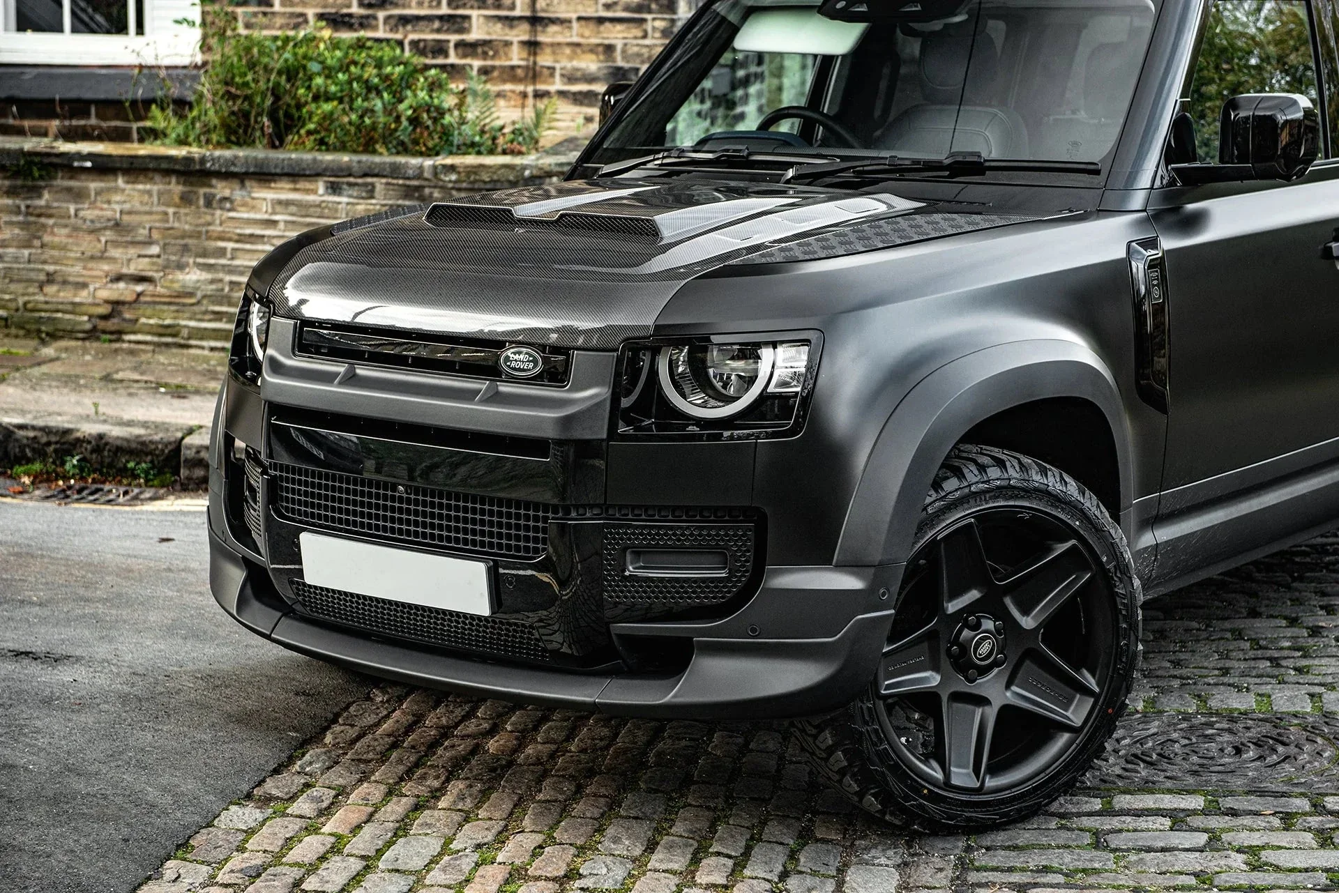 Capot Carbone Ventrilé KAHN Luxe - Defender 90/110/130 (2020+) - Image 3