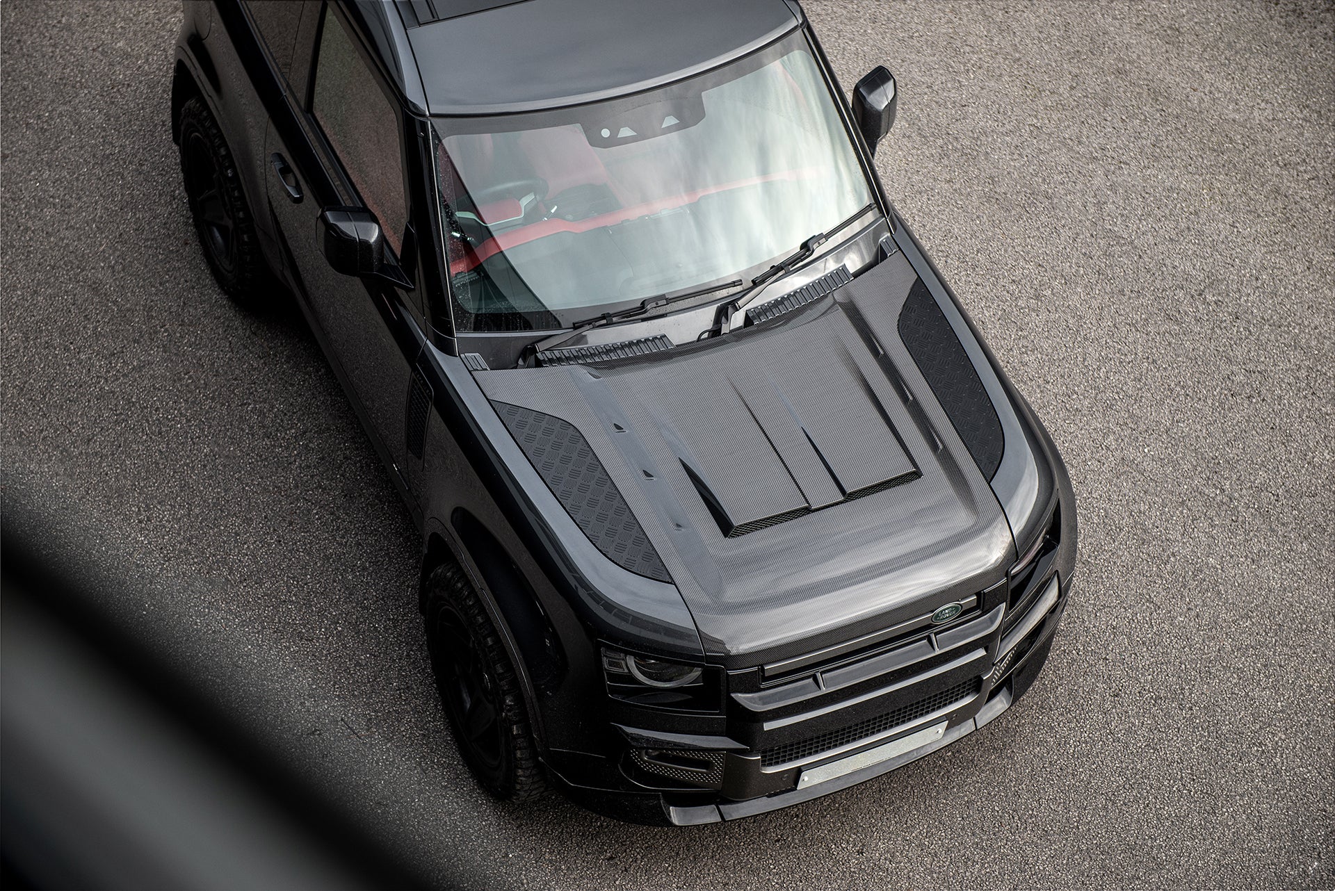 Capot Carbone Ventrilé KAHN Luxe - Defender 90/110/130 (2020+) - Image 4