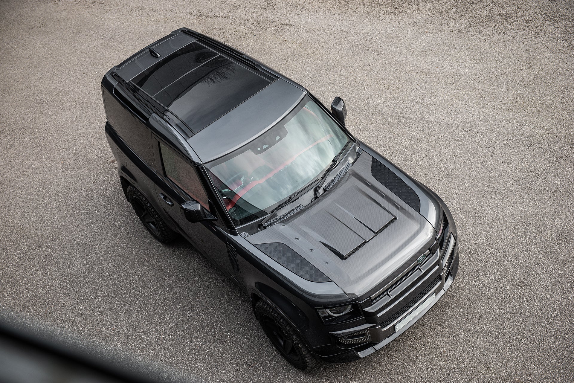 Capot Carbone Ventrilé KAHN Luxe - Defender 90/110/130 (2020+) - Image 8