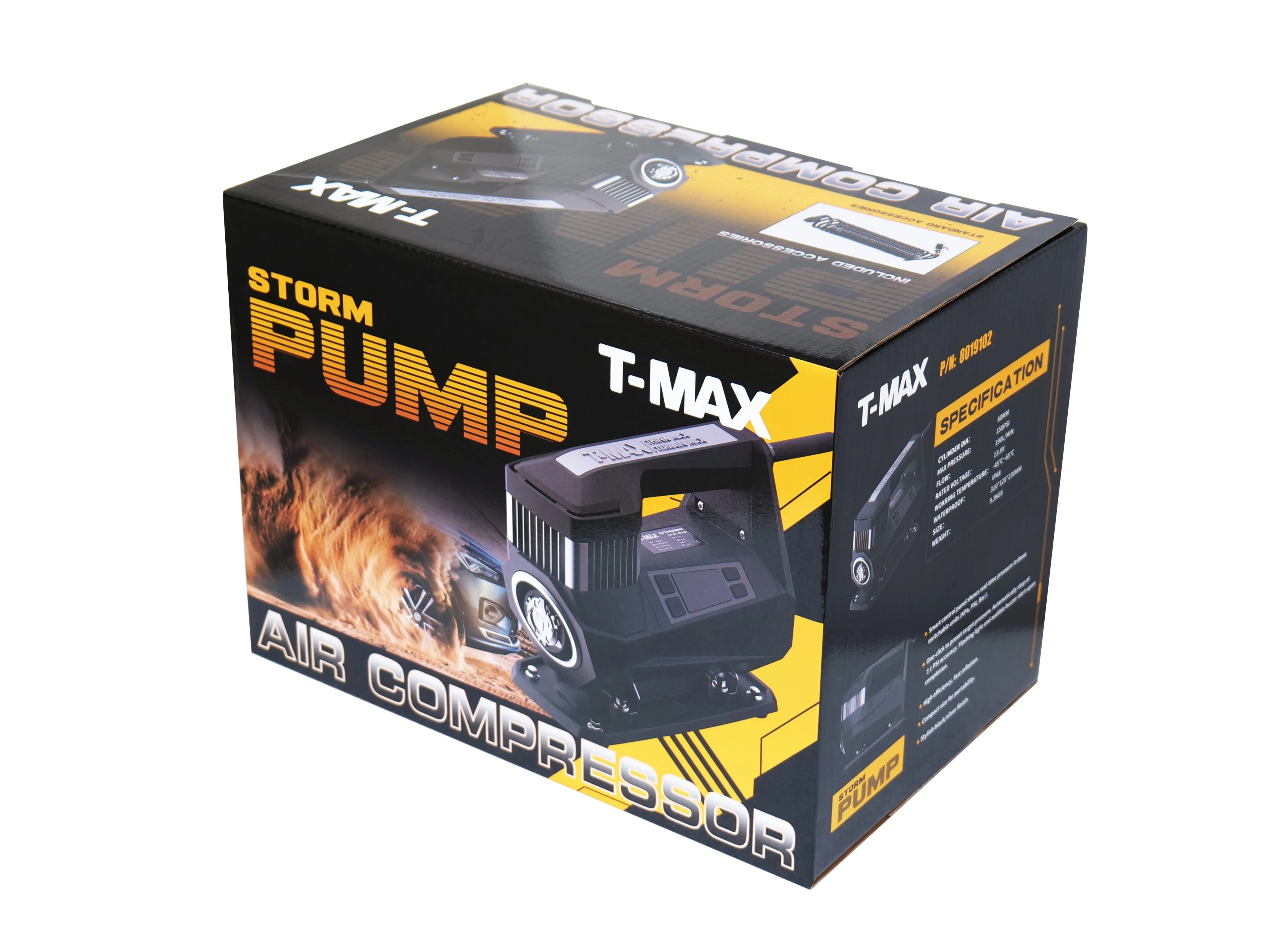 Compresseur T-MAX Storm Pump 150 PSI - L'indispensable du 4x4 - Image 12