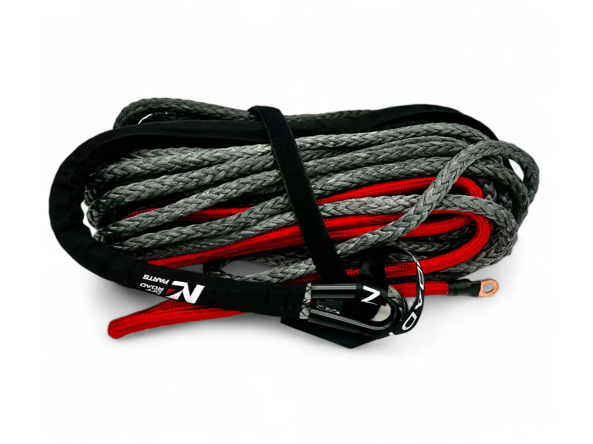 Corde synthétique de treuil 12mm x 28M - Jusqu'à 6.8T N4-Offroad - Image 2