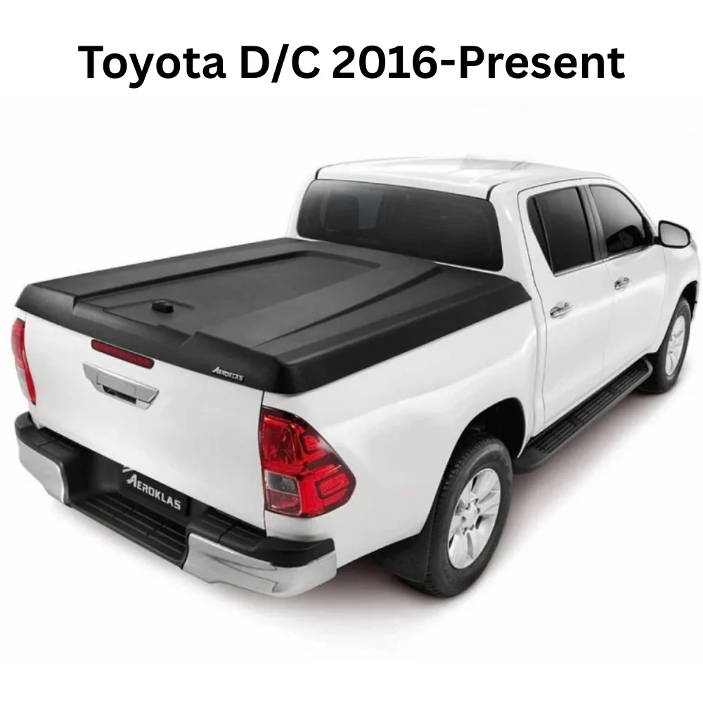 Couvre Benne AEROKLAS Speed – Double Coque ABS - Noir Grainé - Double-Cab - Image 10