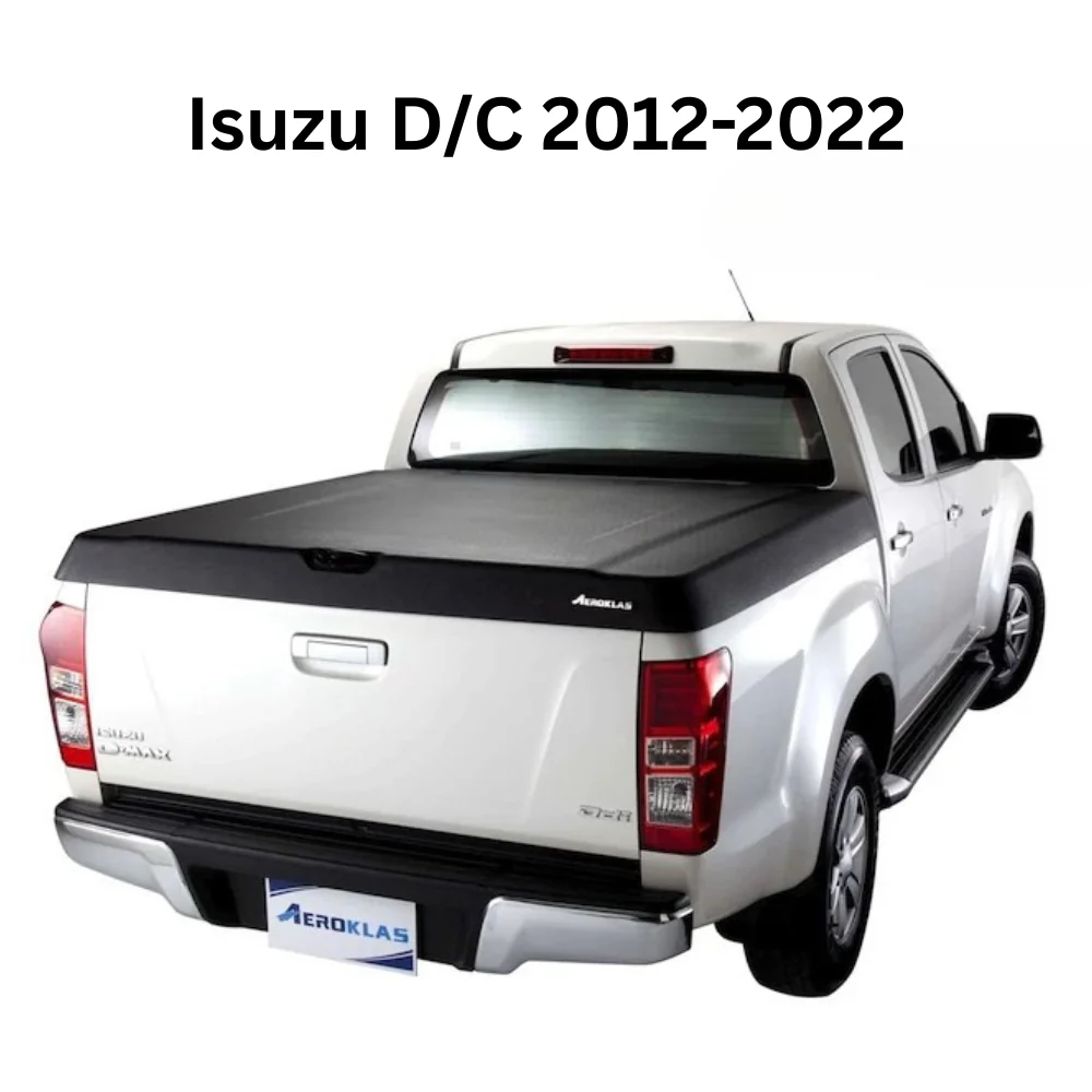 Couvre Benne AEROKLAS Speed – Double Coque ABS - Noir Grainé - Double-Cab - Image 17