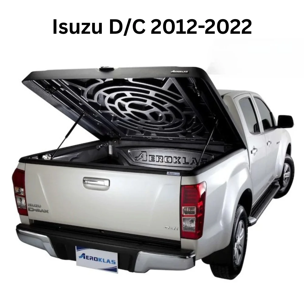 Couvre Benne AEROKLAS Speed – Double Coque ABS - Noir Grainé - Double-Cab - Image 18
