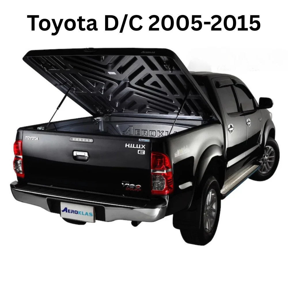 Couvre Benne AEROKLAS Speed – Double Coque ABS - Noir Grainé - Double-Cab - Image 23