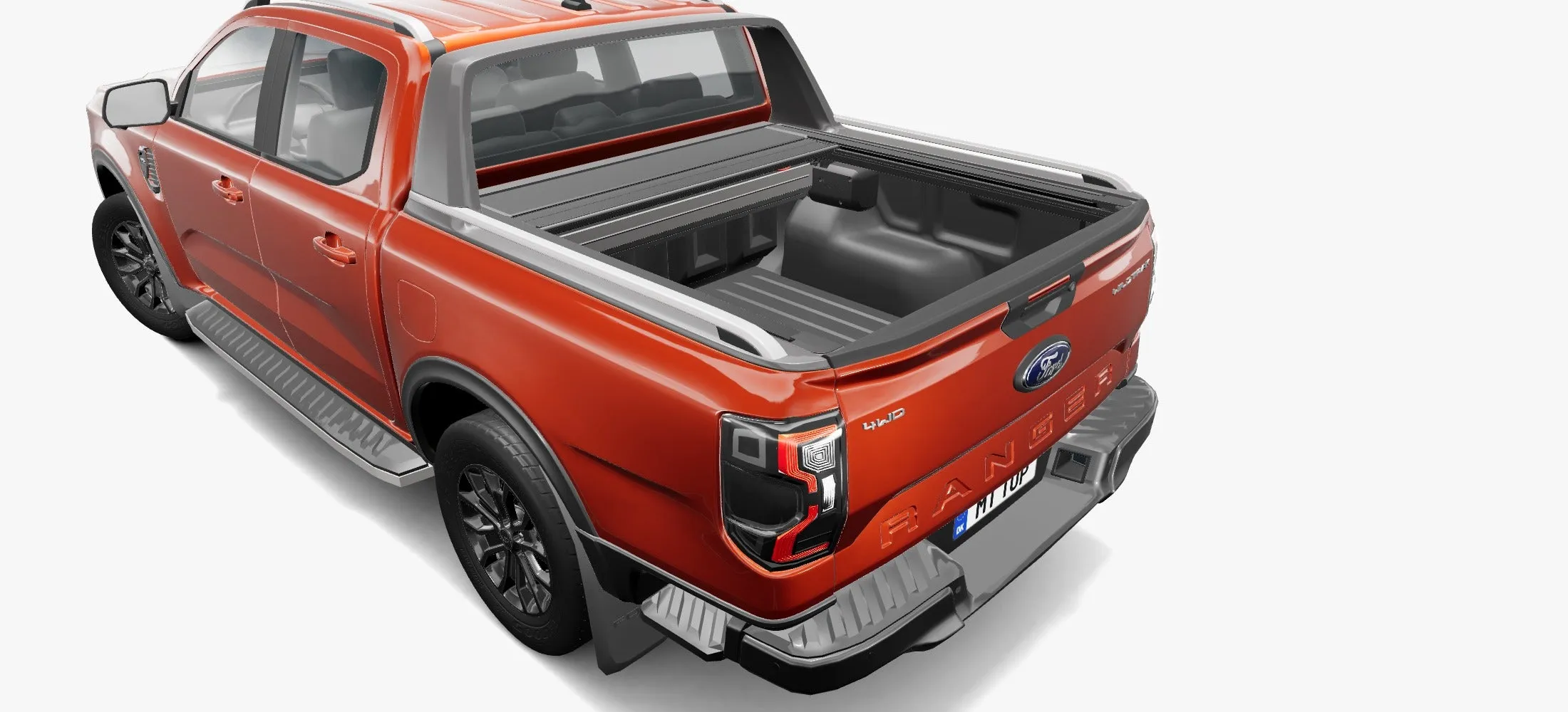 Couvre Benne Ford Ranger 2023 | Mountain Top EVOe Electric | Double Cab - Image 14