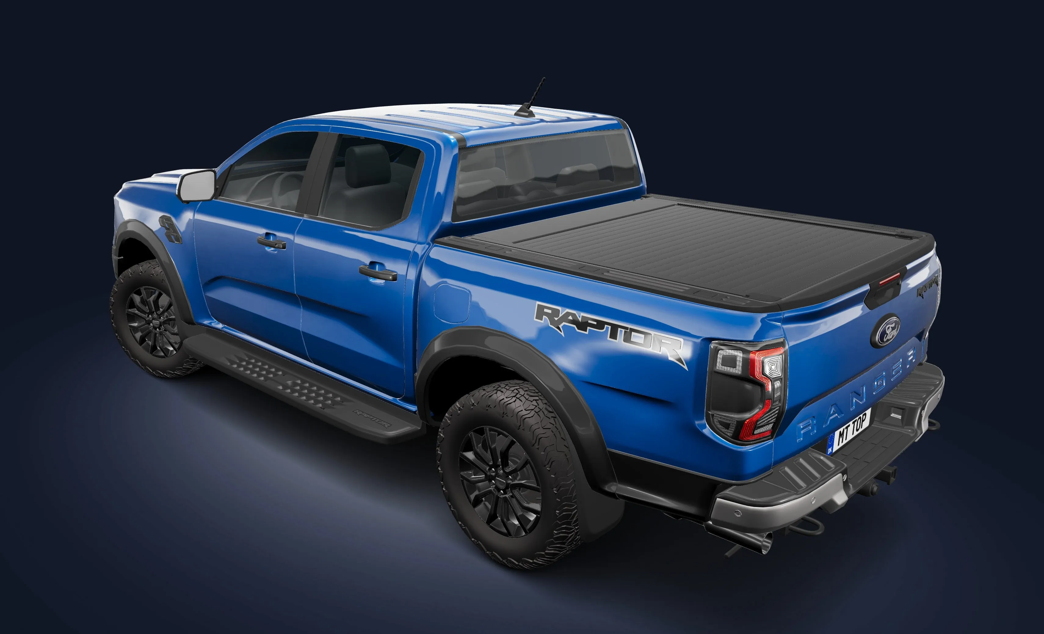 Couvre Benne Ford Ranger/Raptor & Amarok 2023+ | Mountain Top EVOm Manual | Double Cab - Image 17