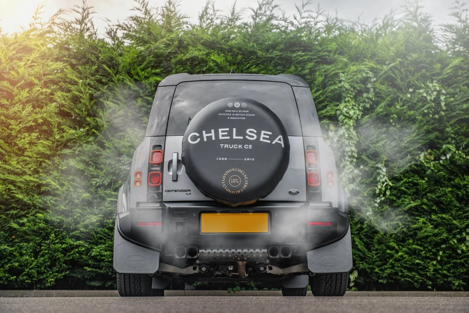 Échappement Quad Satin Black KAHN - Defender 110 2.0L (2020+) - Image 6