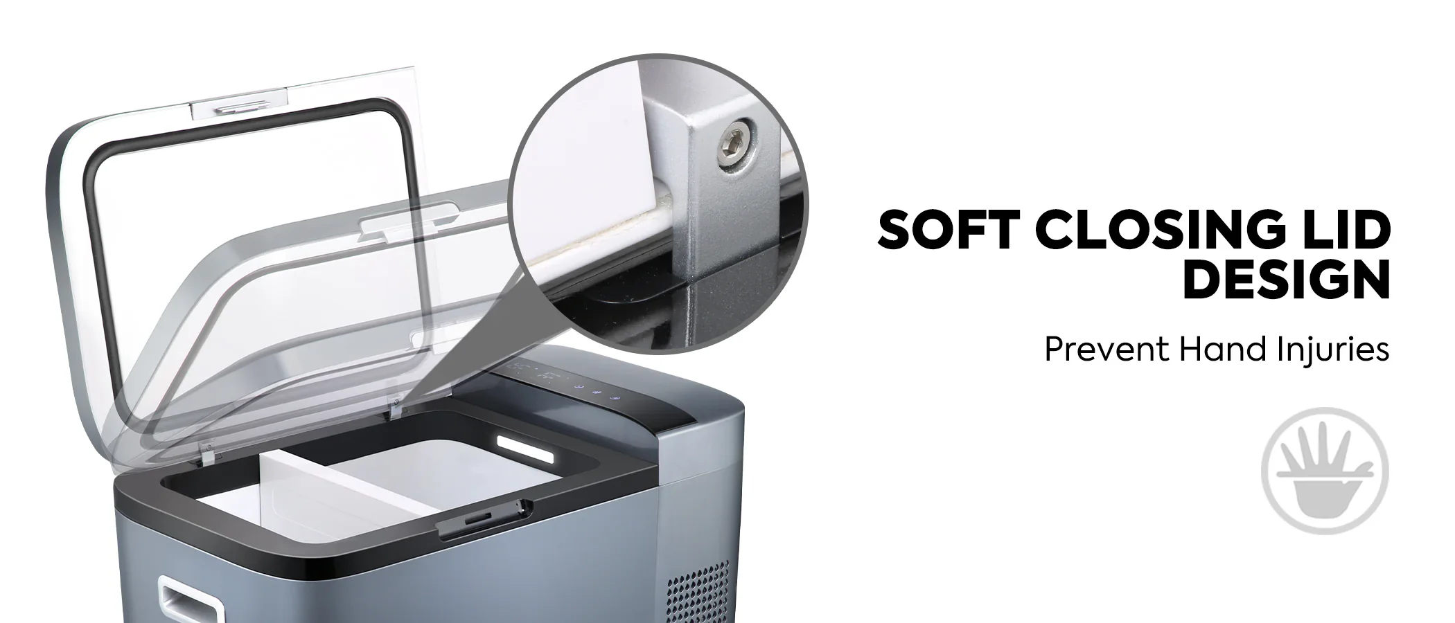 Frigo Congélateur ICECO GO20 Dual-Zone Gris – L'autonomie 4x4 - Image 10