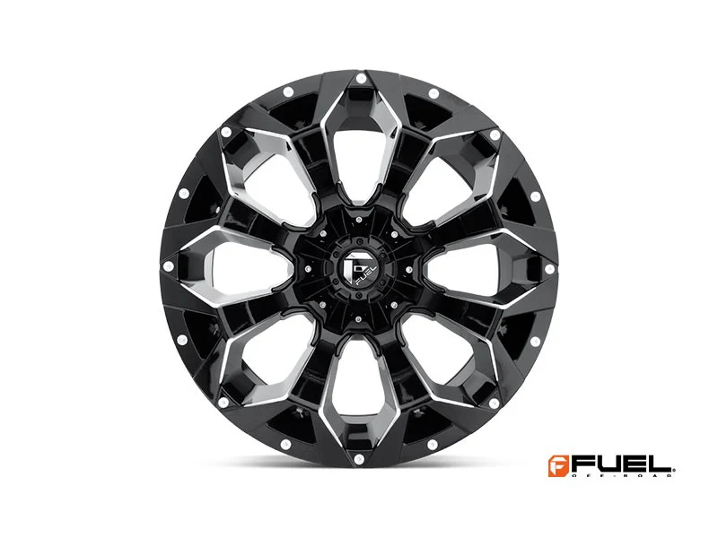 Jante Aluminium FUEL ASSAULT Matte Black & Milled - Image 2