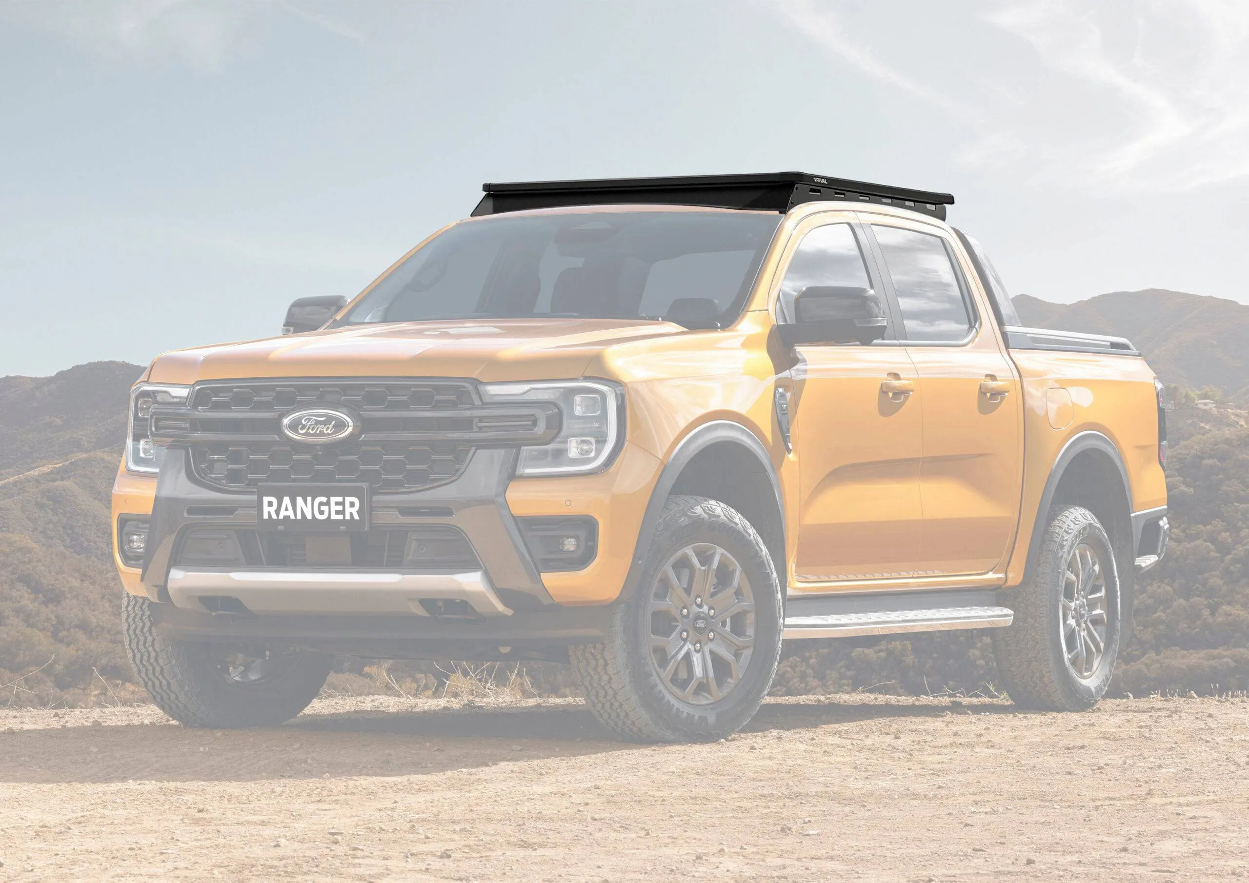 Galerie de toit 1430 x 1235mm pour Ford Ranger/Raptor 2023+ RIVAL 4x4 - Image 2