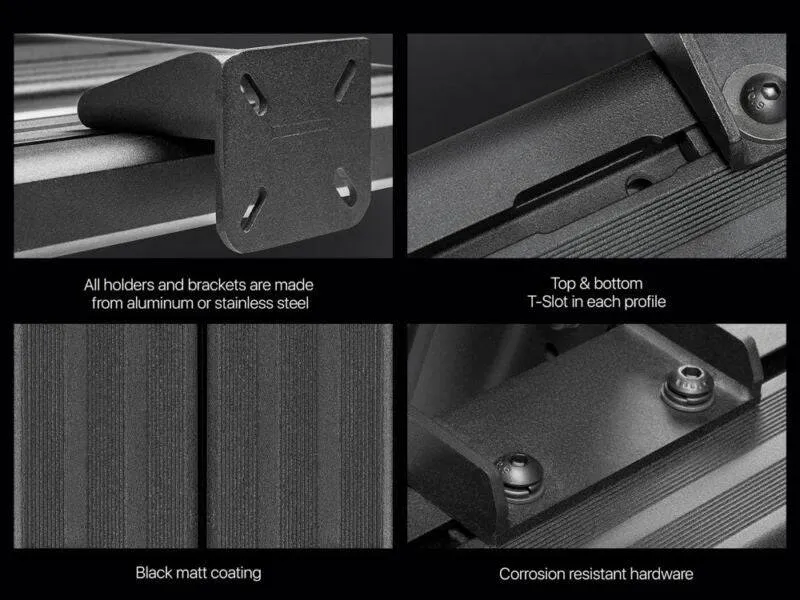 Galerie de toit 1430 x 1235mm pour Ford Ranger/Raptor 2023+ RIVAL 4x4 - Image 8