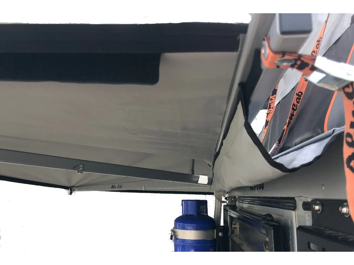 Gouttière Auvent 270° Alu-Cab | Étanchéité & Protection 4x4