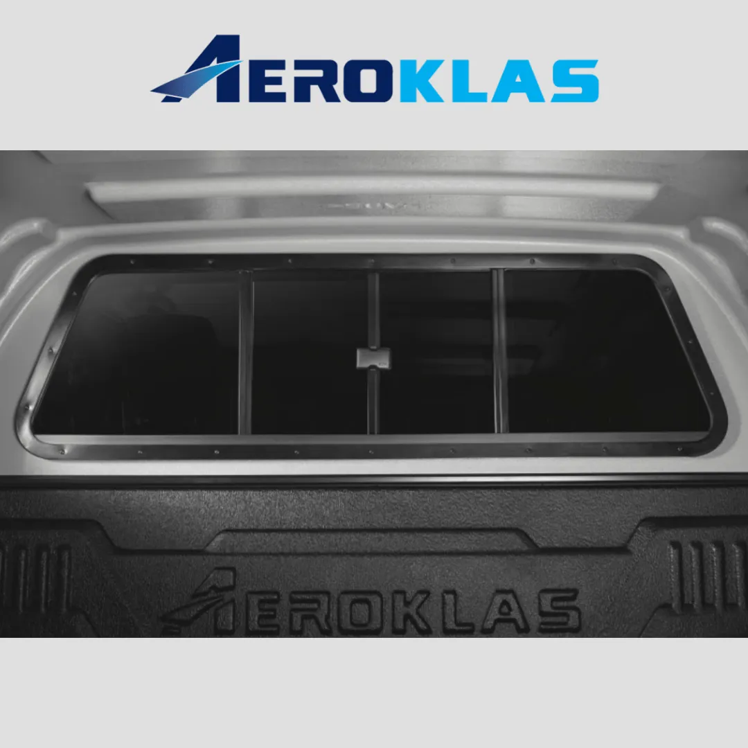 Hardtop Aeroklas Stylish Toyota Hilux DC 2016+ | Fenêtres Battantes - Image 7