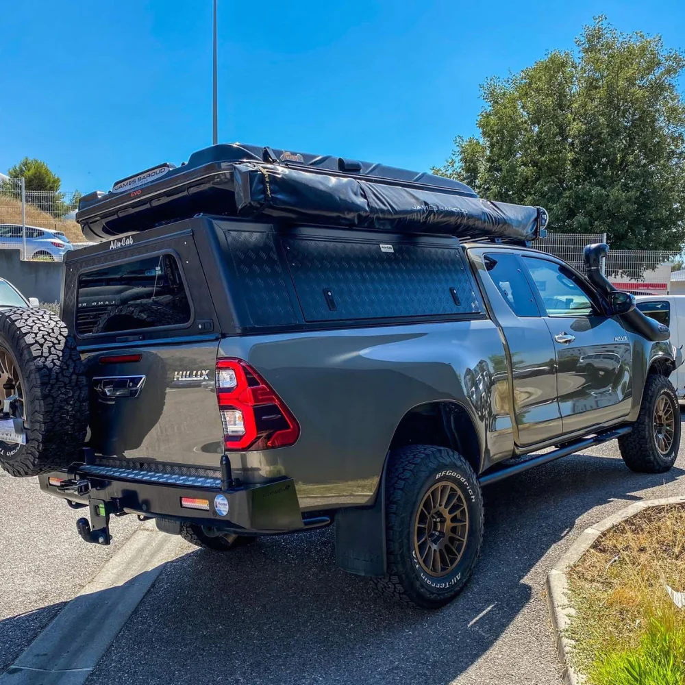 Hardtop Alu-Cab Explorer 3 Toyota Hilux 2005 à 2015 - Noir - Image 15