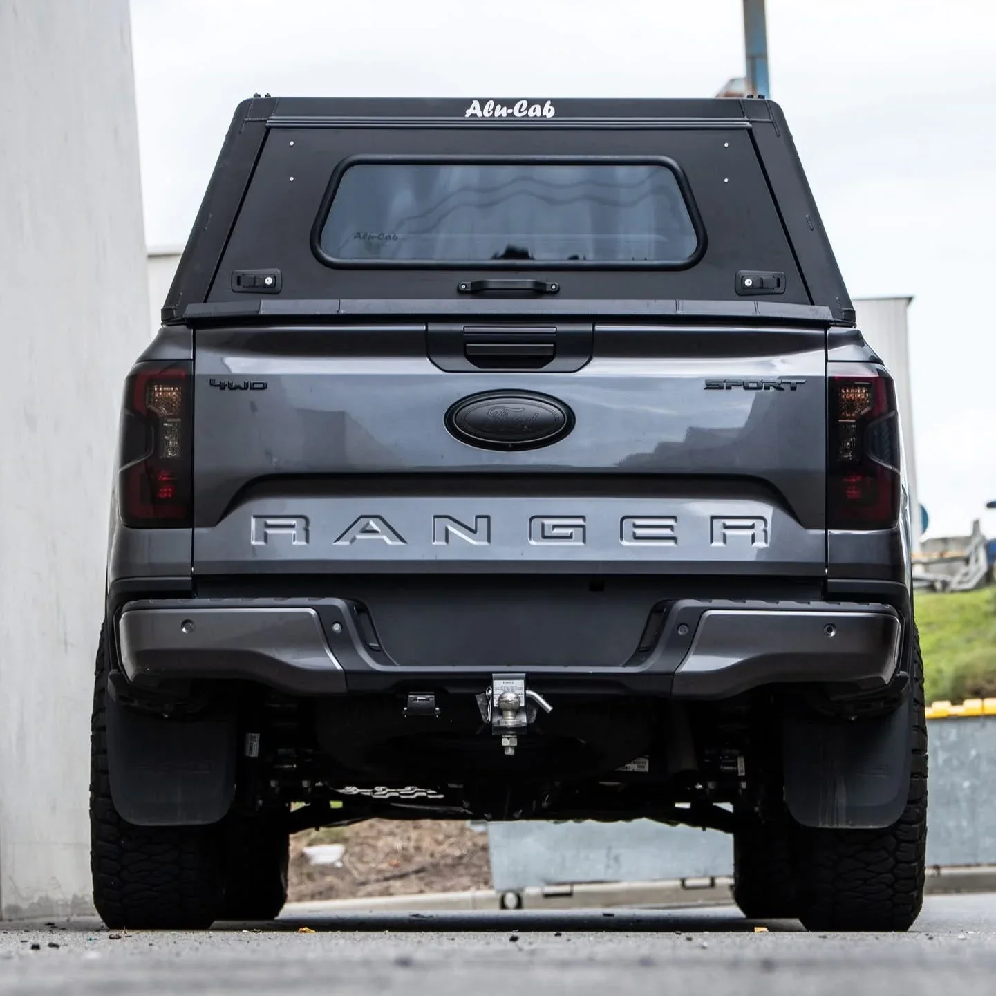 Hardtop Alu-Cab Ford Ranger 2023+ Single Cab Noir (Explorer) - Image 7