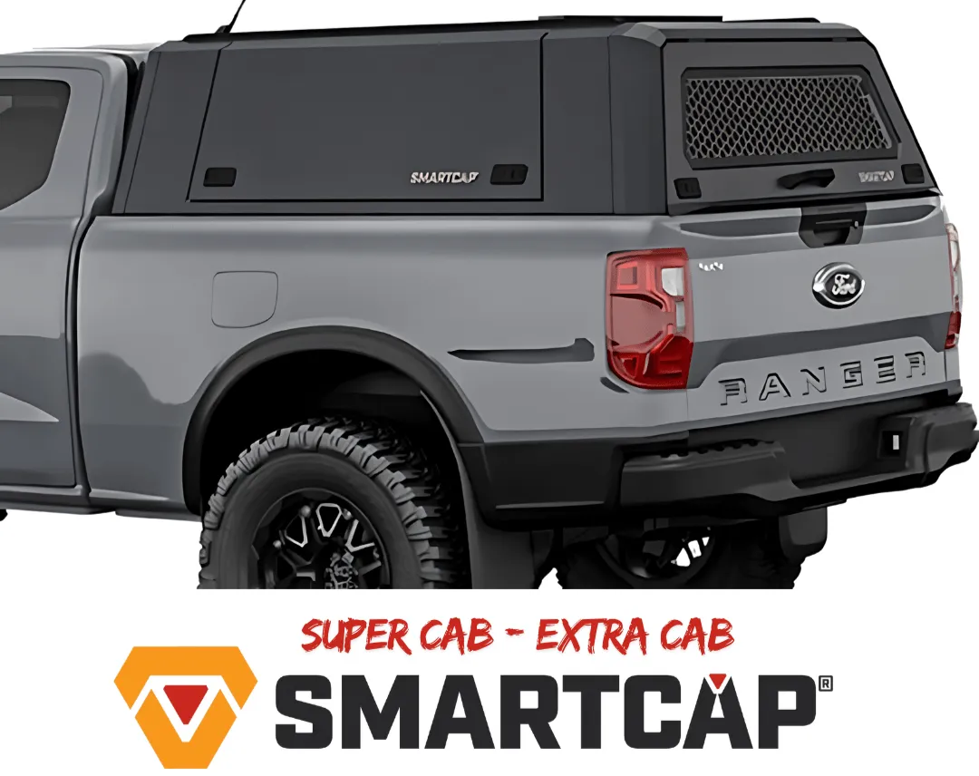 Hardtop Ford Ranger Super-Cab 2023+ | RSI EVOc Commercial | Acier Inoxydable