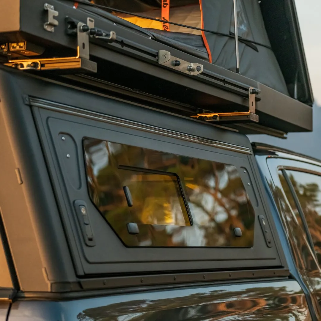 Hardtop Jeep Gladiator JT 2019+ | Alu-Cab Contour | Aluminium Noir - Image 16
