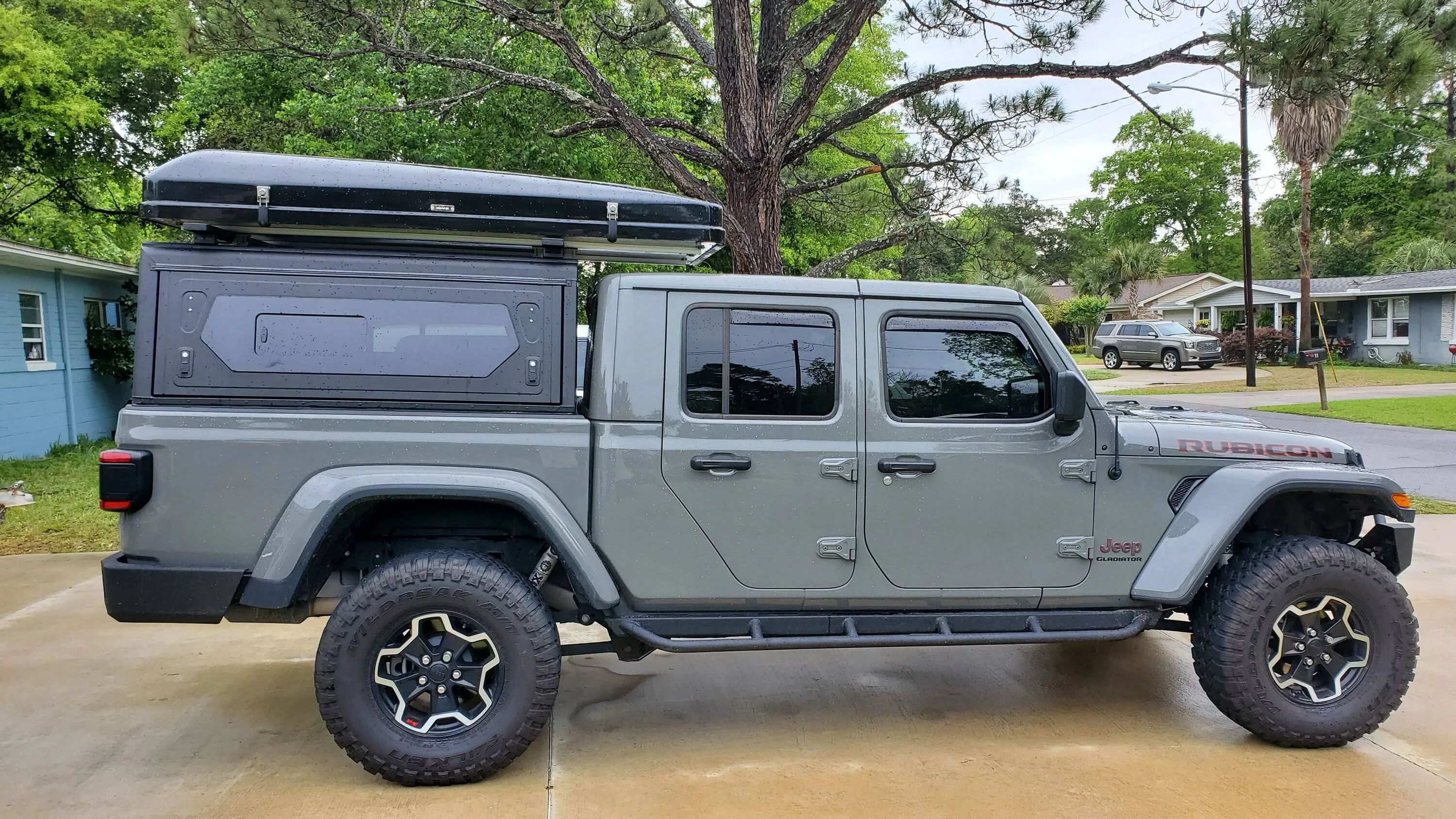 Hardtop Jeep Gladiator JT 2019+ | Alu-Cab Contour | Aluminium Noir - Image 23