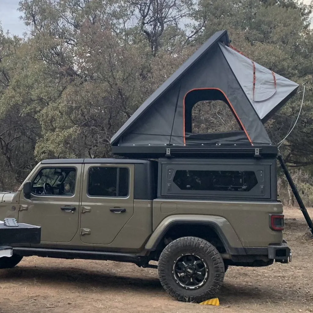 Hardtop Jeep Gladiator JT 2019+ | Alu-Cab Contour | Aluminium Noir - Image 24