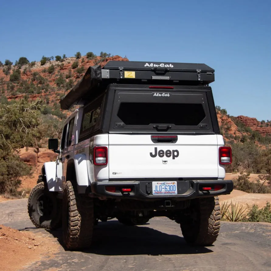 Hardtop Jeep Gladiator JT 2019+ | Alu-Cab Contour | Aluminium Noir - Image 31